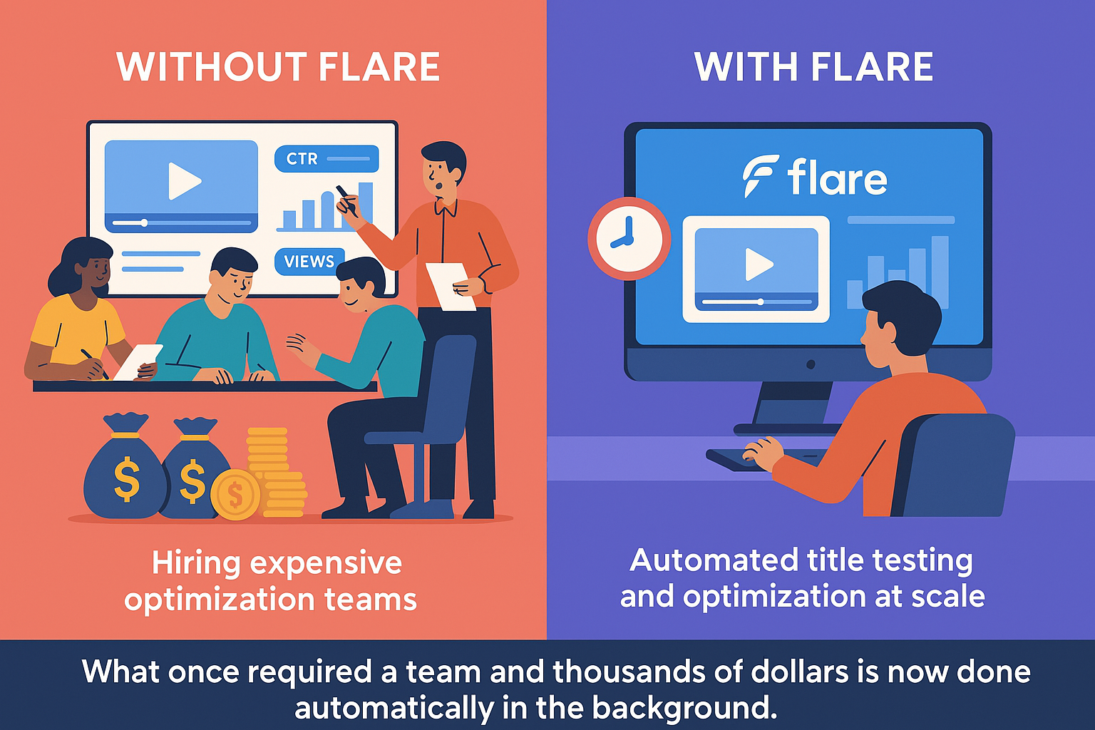 Time and cost savings through automation